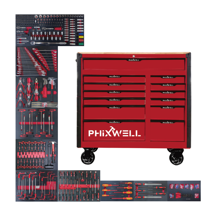 719518 PHIXWELL veliki ormar za alat s 13 ladica
