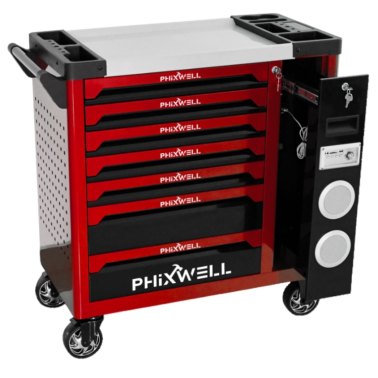 719512 PHIXWELL novi model ormarića za alat sa zvučnikom