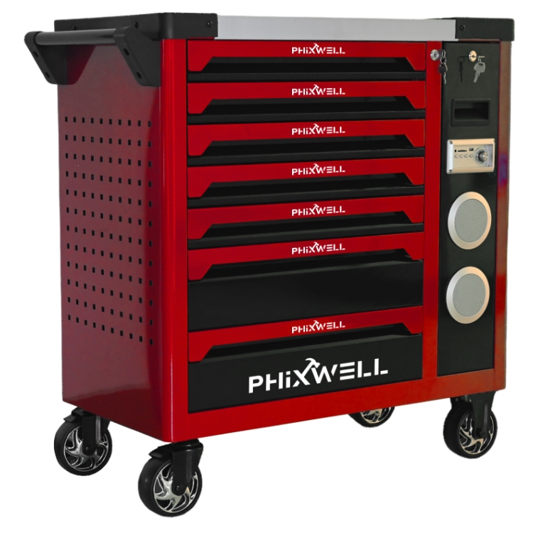 719512 PHIXWELL novi model ormarića za alat sa zvučnikom