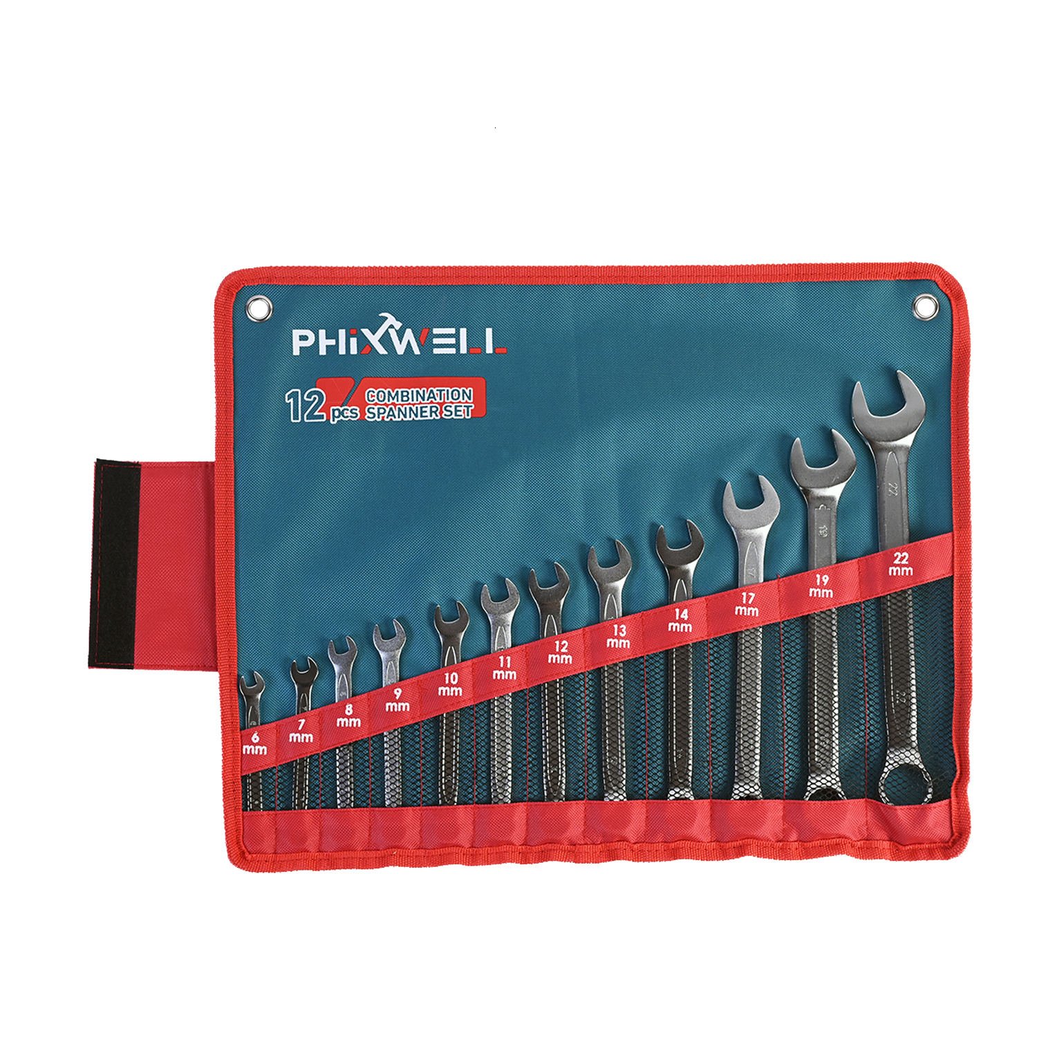 717533 PHIXWELL Set kombiniranih ključeva od 12 kom