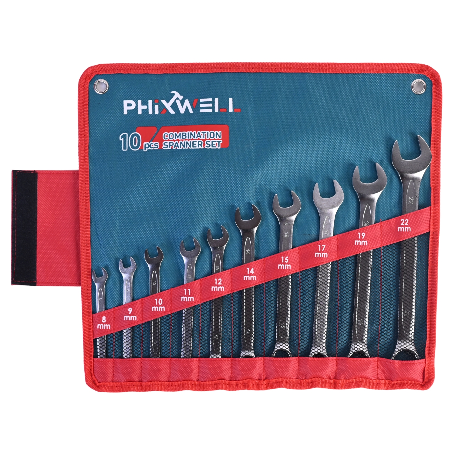 717532 PHIXWELL set kombiniranih ključeva od 10 kom