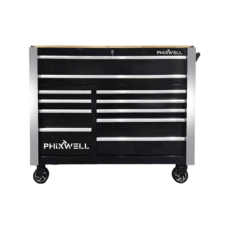 719520PHIXWELL Ormar za alat s 11 ladica i set alata od 377 komada